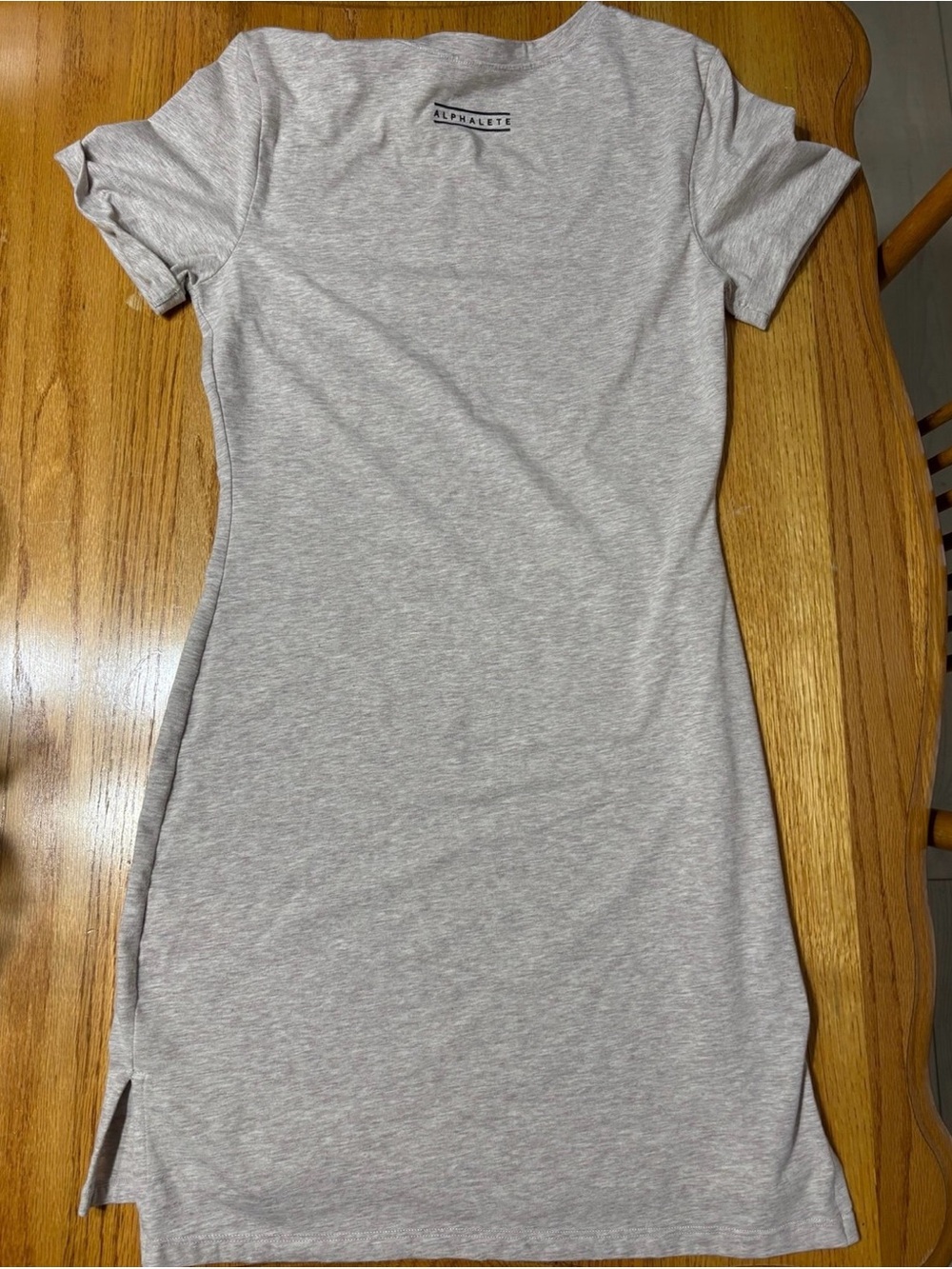 Alphalete Light Tan Bodycon Midi Dress